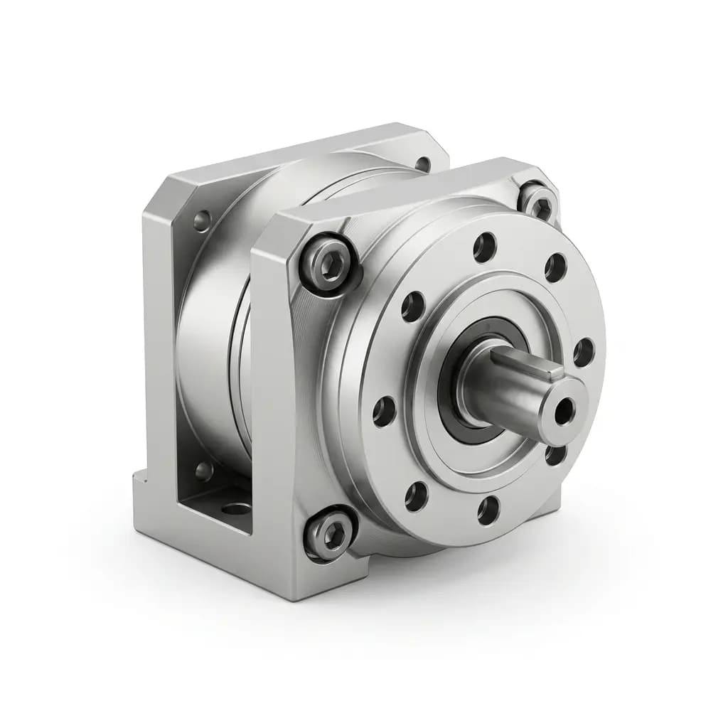 Low-profile right-angle gearbox for AGV