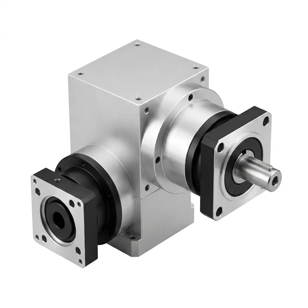 Dual-output right-angle planetary gearbox