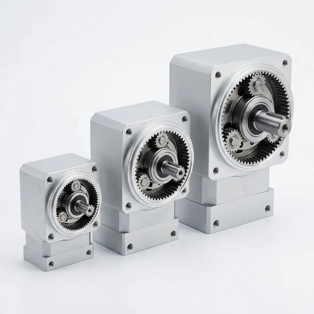 Right-angle planetary gearbox family lineup